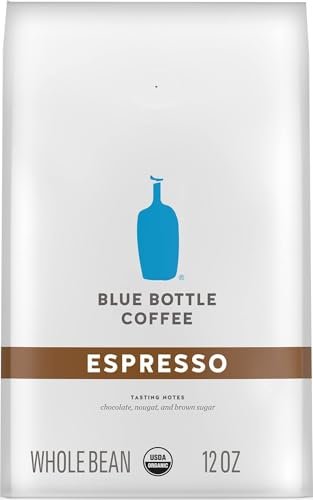 Blue Bottle Whole Bean Organic Espresso Dark Roast Coffee
