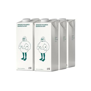 Minor Figures Barista Oat Milk - 32 Oz - 6 Pack