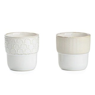 Espresso Cups Set of 2 - 4oz Mini Coffee Mugs