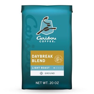 Caribou Coffee Daybreak Morning Blend Light Roast Ground Coffee