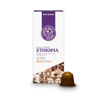 CBTL Ethiopia Single Origin Coffee Pods, Light Roast, 10ct