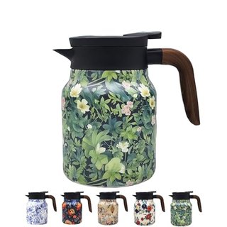 Vintage Pattern Coffee Carafes - 35 Oz