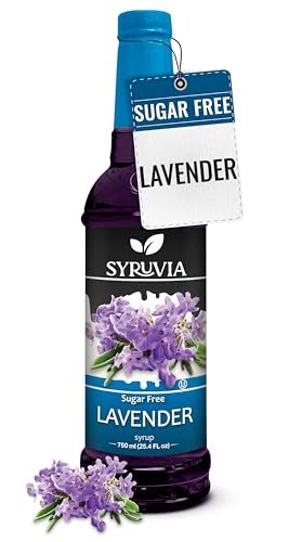 Syruvia Sugar Free Lavender Coffee Syrup