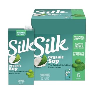 Silk Shelf-Stable Organic Soy Milk, Unsweetened