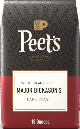 Peet's Coffee Dark Roast Whole Bean - Major Dickason's Blend