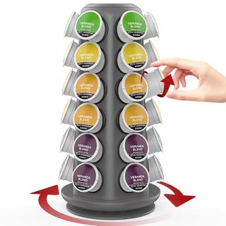CSH K Cup Holder - 36 Pod Storage Carousel