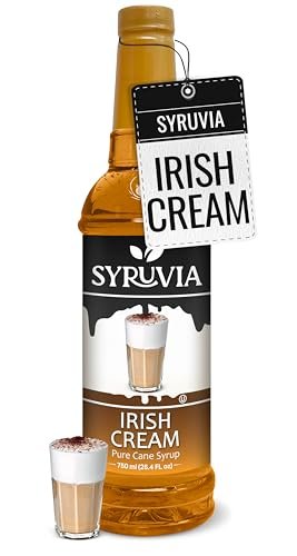 Syruvia Irish Cream Coffee Syrup