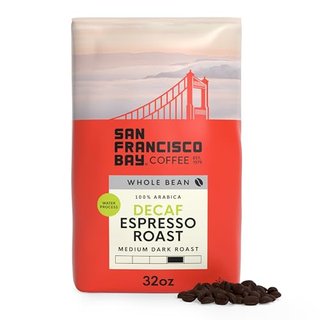 San Francisco Bay Coffee - Decaf Medium-Dark Roast Whole Bean Coffee