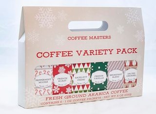 COFFEE MASTERS Christmas Coffee Variety Gift Pack