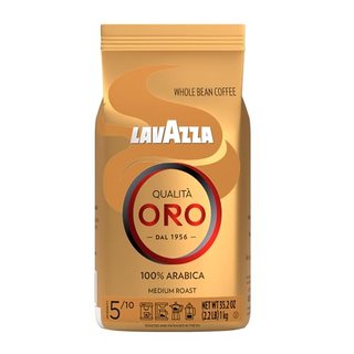 Lavazza Qualità Oro Whole Bean Blend, Medium Roast