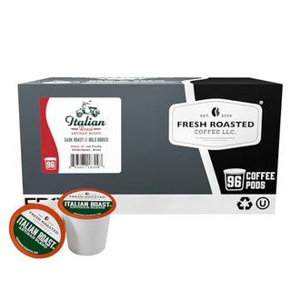 Fresh Roasted Coffee Italian Roast Pods