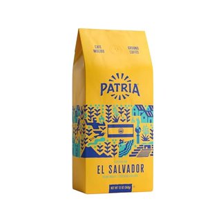 Patria El Salvador Dark Roast Ground Coffee