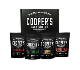 Gourmet Decaffeinated Coffee Sampler Gift Box Set