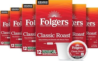 Folgers Classic Roast Medium Roast Coffee K-Cup Pods