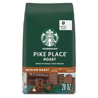 Starbucks Whole Bean Coffee - Pike Place Roast - Medium Roast - 28 oz