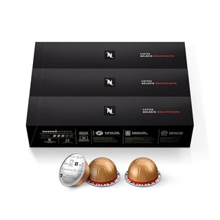 Nespresso Capsules Vertuo Melozio Decaffeinato Medium Roast Espresso