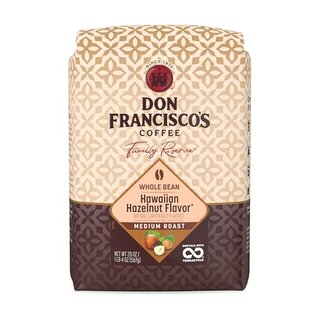 Don Francisco's Hawaiian Hazelnut Whole Bean Coffee, Medium Roast