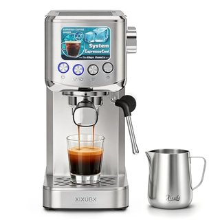 XIXUBX Espresso Machine with Milk Frother