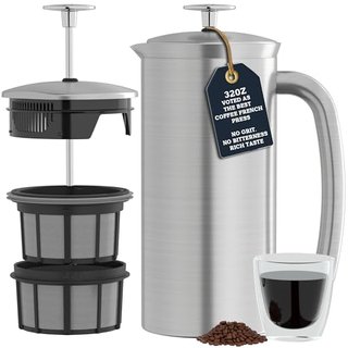 ESPRO P7 Brushed Stainless Steel French Press