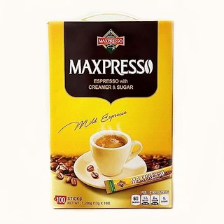 Maxpresso 3 in 1 Korean Instant Coffee Mix - 100 Packets