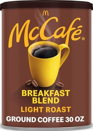 McCafe Breakfast Blend Light Roast Ground Coffee