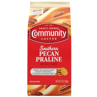 Community Coffee Southern Pecan Praline Flavored Ground Coffee