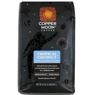 Copper Moon Medium Roast Tropical Coconut Blend Whole Bean Coffee