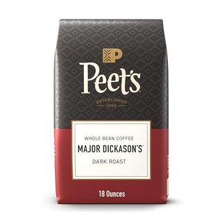 Peet's Coffee Dark Roast Whole Bean - Major Dickason's Blend