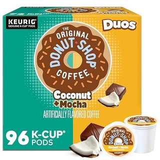 The Original Donut Shop Duos Coconut + Mocha K-Cup Pods
