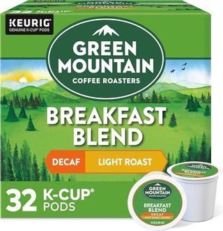 Green Mountain Coffee Roasters Decaf Breakfast Blend K-Cups