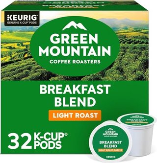 Green Mountain Coffee Roasters Breakfast Blend Keurig Single-Serve K-Cup Pods