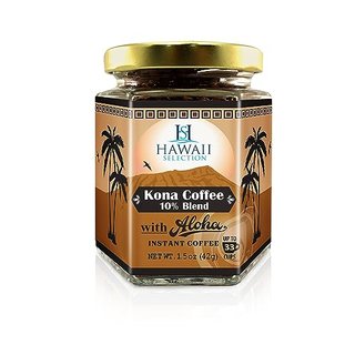 Hawaii Selection Instant Kona Coffee 10% Blend