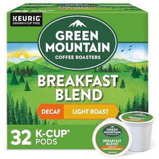 Green Mountain Coffee Roasters Decaf Breakfast Blend K-Cups