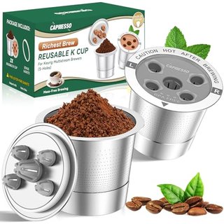 CAPMESSO Reusable K Cups for Keurig