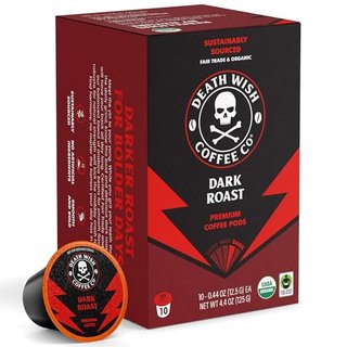 Death Wish Dark Roast Coffee Pods