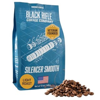 Black Rifle Coffee Company Silencer Smooth Light Roast Whole Bean