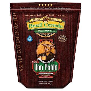 Don Pablo Gourmet Coffee - Brazil Cerrado - Medium Dark Roast - Whole Bean