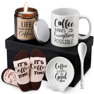 Vabean 5 Pieces Coffee Lover Gifts Set