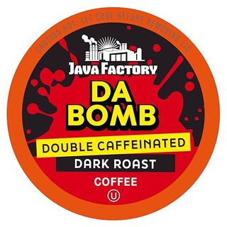 Java Factory Coffee Pods High Caffeine Extra Bold Dark Roast Coffee