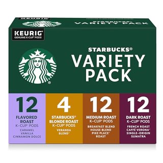 Starbucks K-Cup Coffee Pods Variety Pack, 40 Count