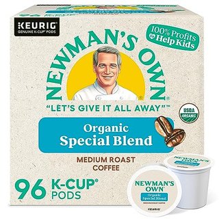 Newman's Own Organics Special Blend K-Cup Pods, Medium Roast Coffee