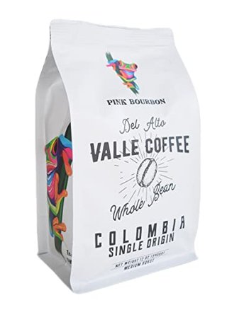 Del Alto Valle Coffee Pink Bourbon, Whole Bean, Medium Roast
