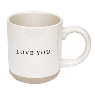 Sweet Water Decor Love You Stoneware Coffee Mug