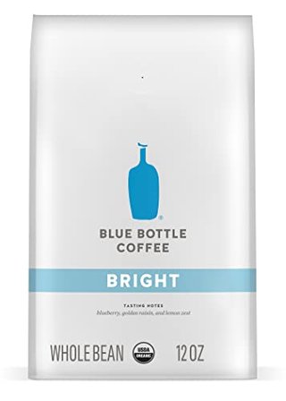 Blue Bottle Whole Bean Organic Coffee Light Roast 12 Ounce