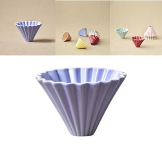 Purple Ceramic Pour Over Coffee Dripper