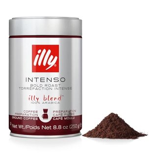Illy Intenso Ground Drip Coffee, Bold Roast