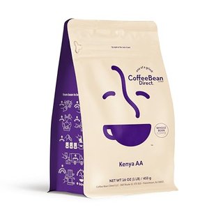 Coffee Bean Direct Kenya AA Whole Bean Coffee Light Roast