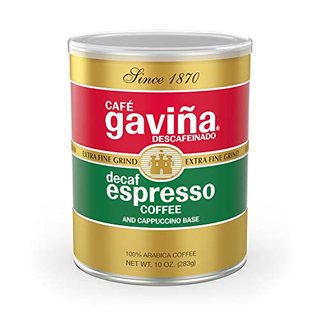 Café Gaviña Decaf Espresso Roast Extra Fine Ground Coffee