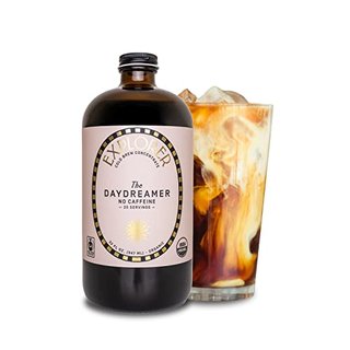Explorer Cold Brew Organic Liquid Coffee Concentrate, Daydreamer Decaf