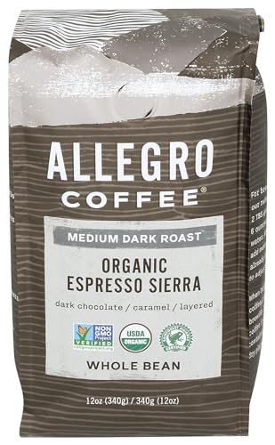 Allegro Coffee Organic Espresso Sierra Whole Bean Coffee